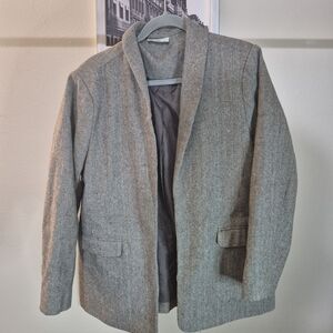Classic Gray Womens Blazer